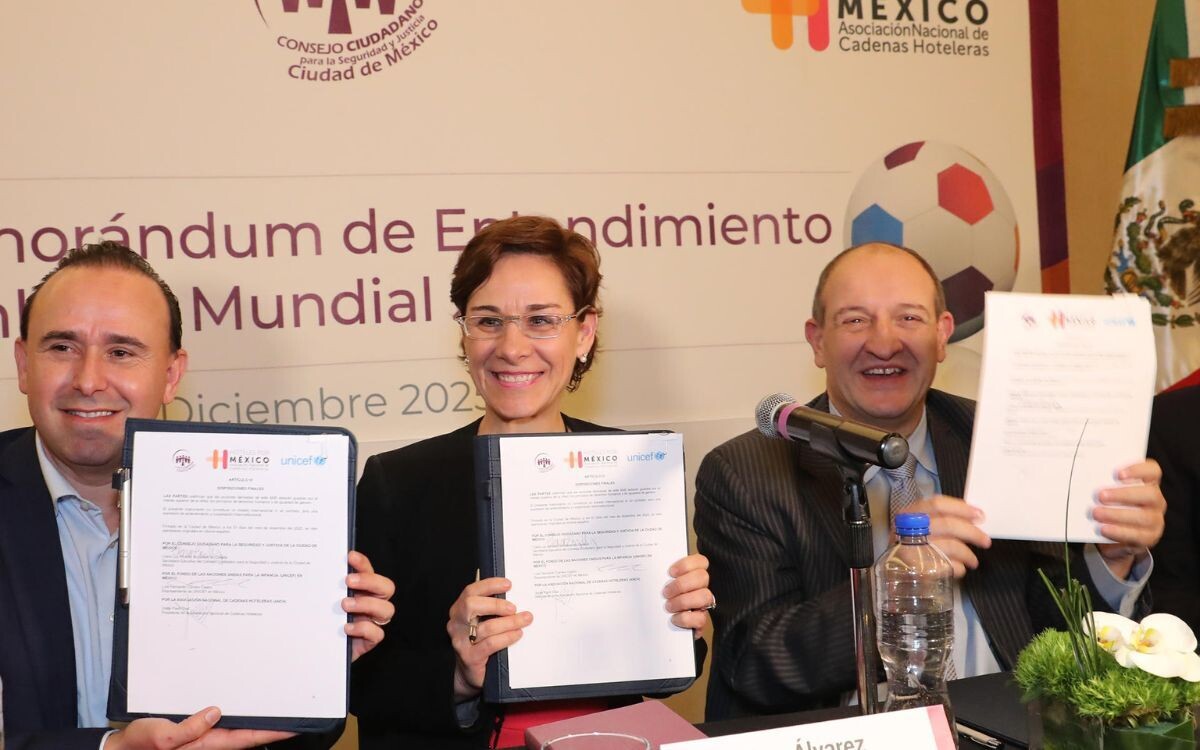 Mexico Creates Alliance to Protect Children Ahead of 2026 World Cup