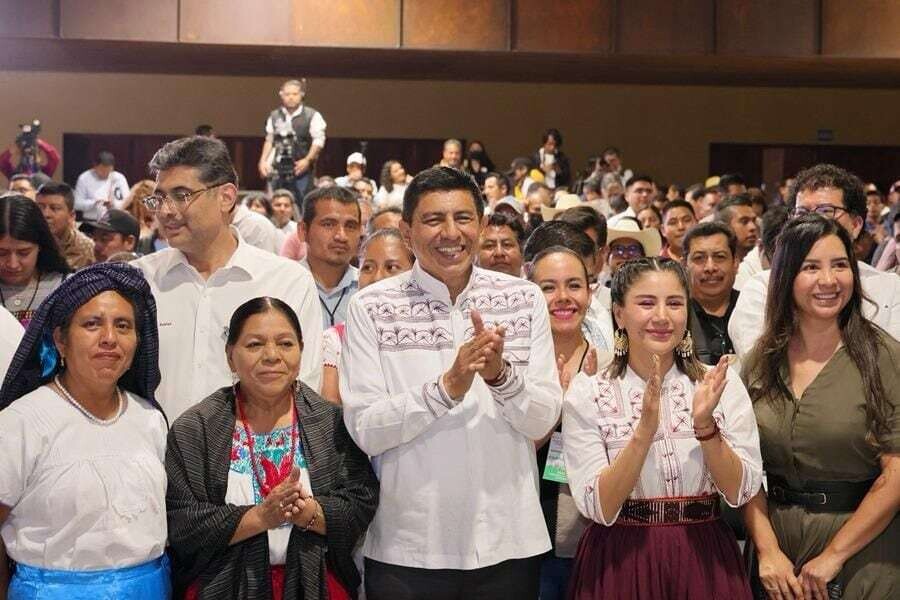 Inauguration of Indigenous Communities Congress in Oaxaca