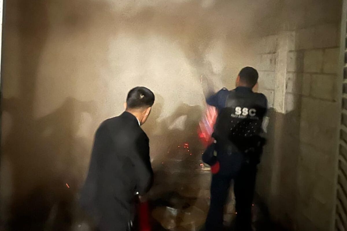 墨西哥城购物中心火灾