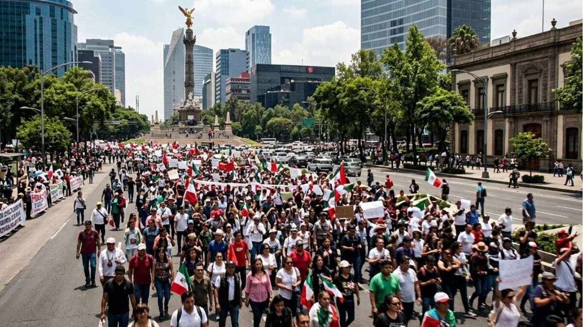 Mobilizations in Mexico City could impact traffic on Good Friday