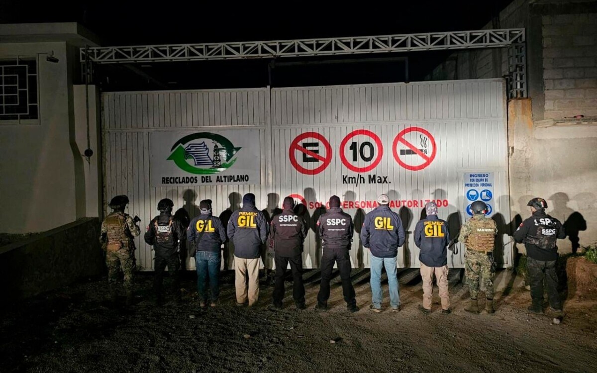 Eight Detained in Mexico for Illegal Fuel Storage