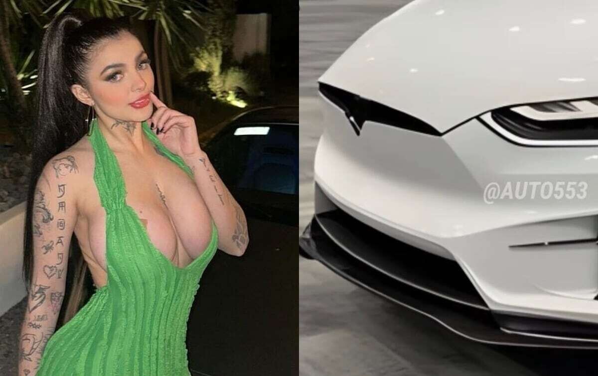 Карели Руис демонстрирует новый Tesla на фоне новостей о беременности