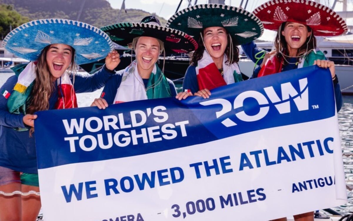 Мексиканские женщины первыми среди латиноамериканцев пересекли Атлантику на веслах