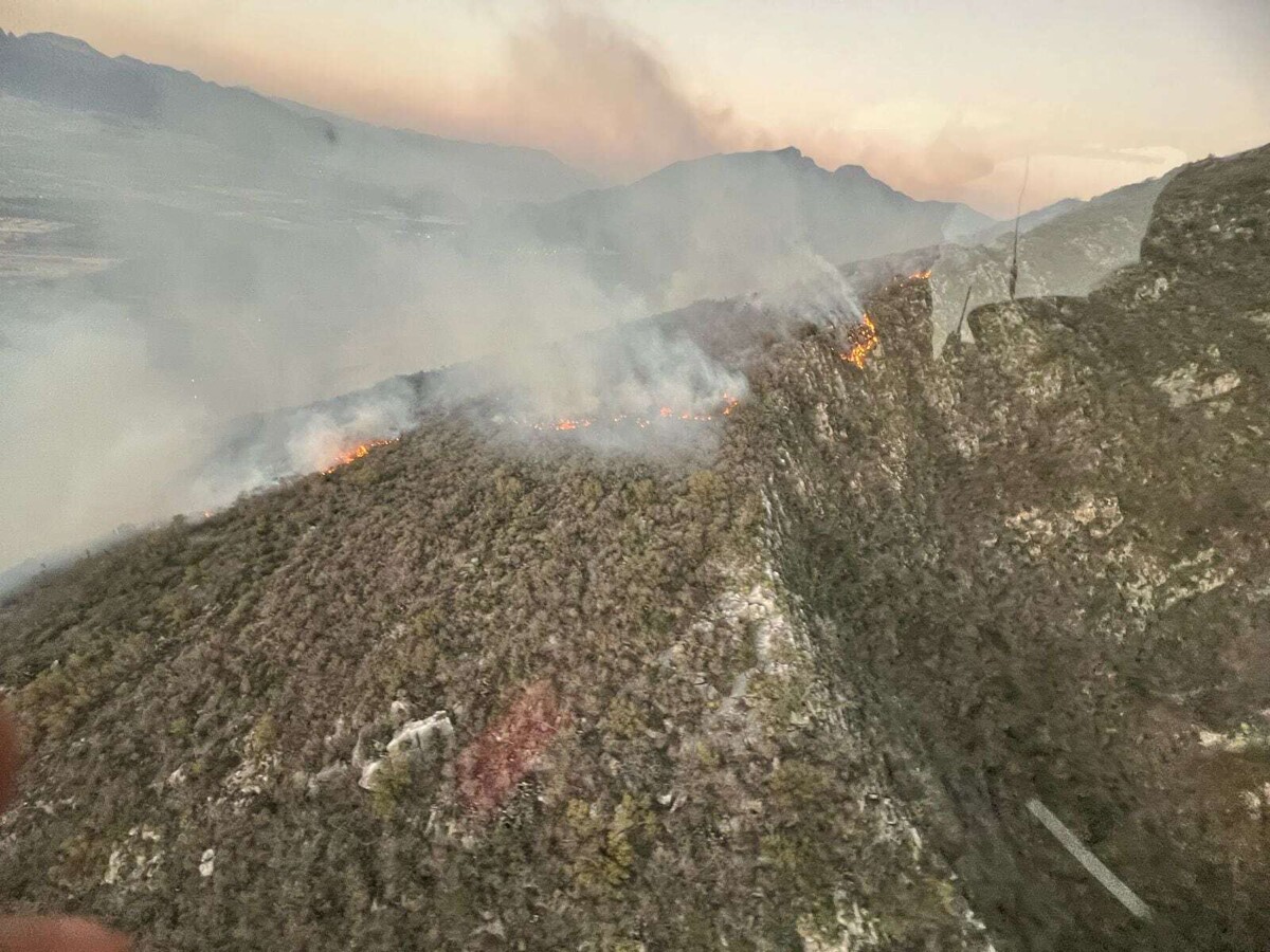 Wildfires Affect Monterrey, Nuevo León