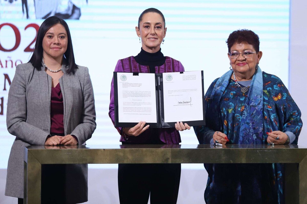 Claudia Sheinbaum Proposes Reforms to Protect National Sovereignty