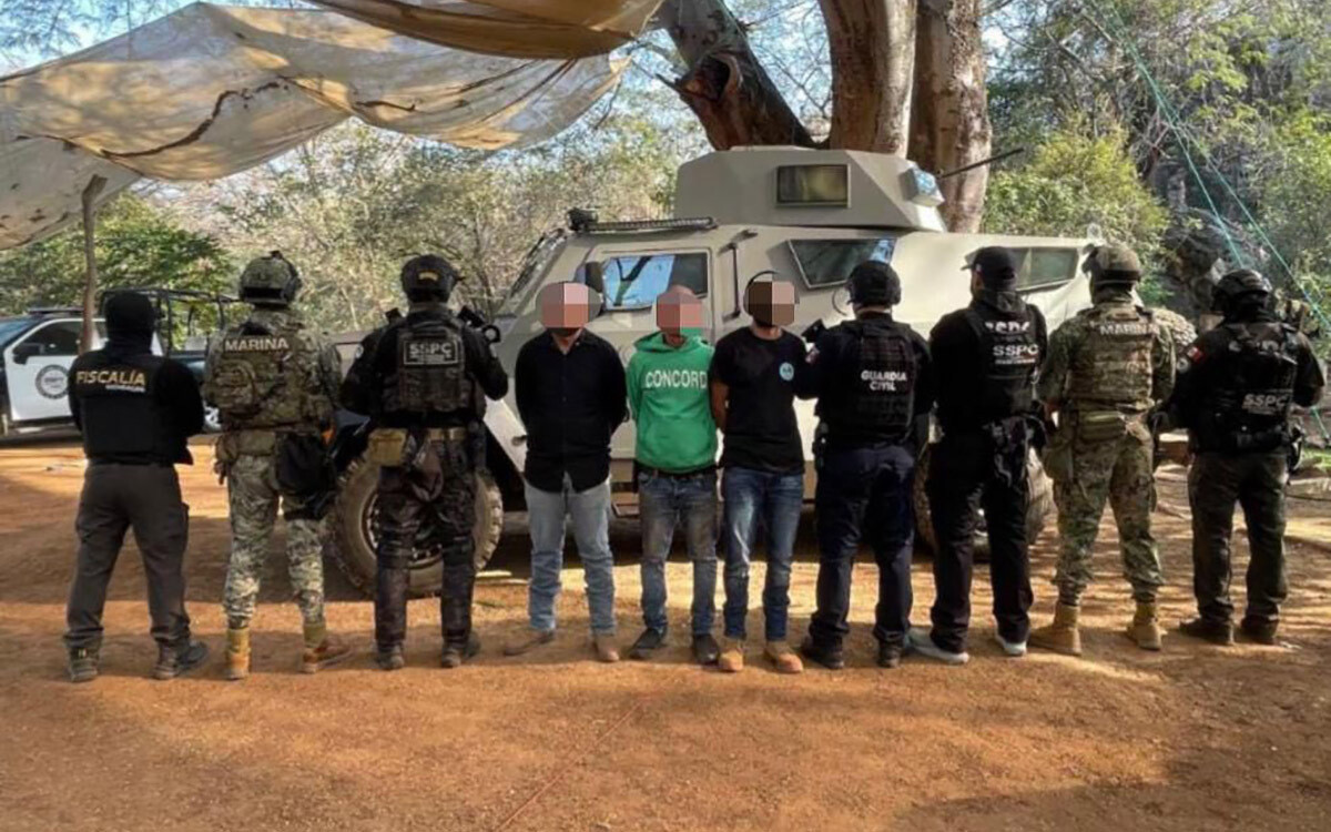 Seven CJNG members detained in Michoacán