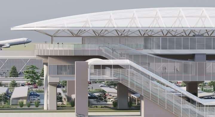 Construction Begins for New Airport Metro Station