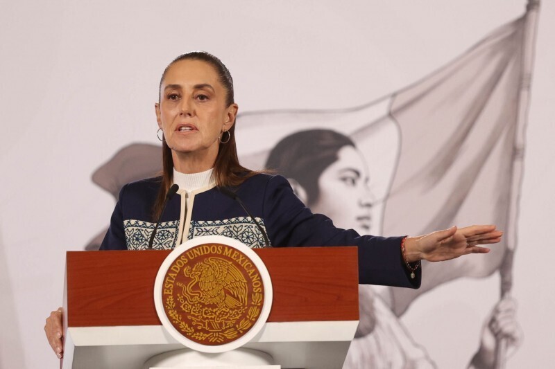 Sheinbaum: US Plane's Landing in Toluca Was Authorized in October