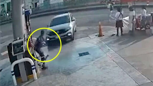 Madness at the Wheel in Mexico: Gas Station Attendant Hit