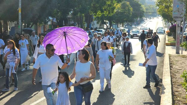 March for Peace Held in Querétaro