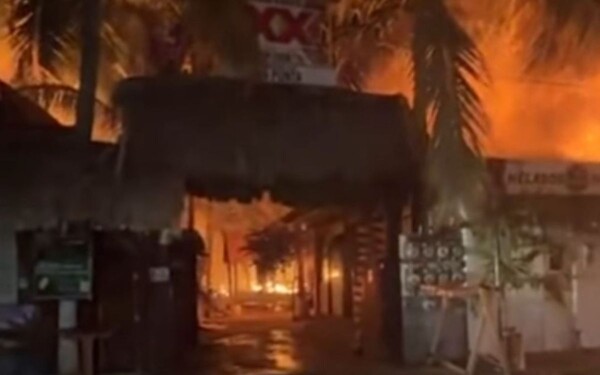 Devastating Fire Destroys Businesses in Puerto Escondido