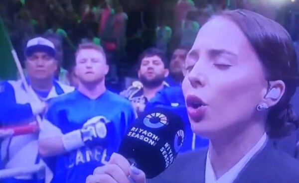 Majo Aguilar Shines at Canelo Alvarez Fight