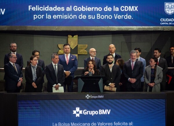 Mexico City Successfully Places Green Bond 2025 for Three Billion Pesos