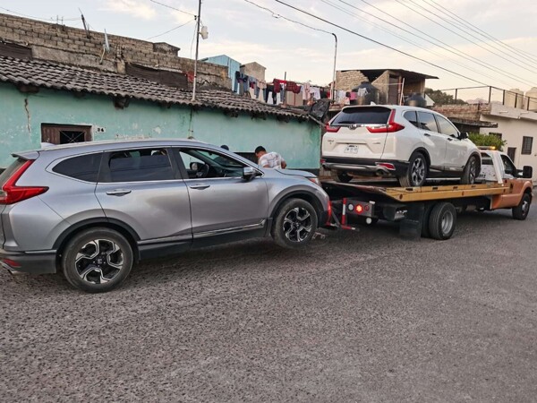 Операция по безопасности в Халискоrecover возвращает украденные автомобили