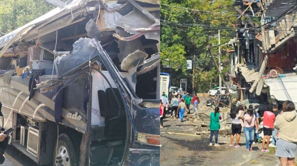 Автобус потерял управление в Valle de Bravo