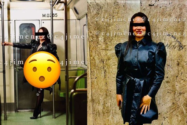 Detention for Exhibitionism in the Metro of CDMX