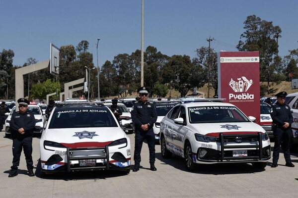 New Fleet of Patrol Cars in Puebla for Security