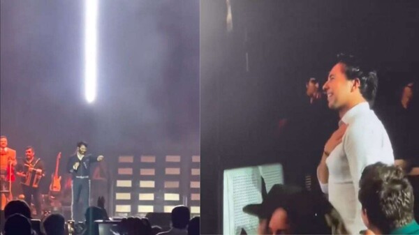 Checo Pérez's Emotional Farewell at Alejandro Fernández Concert