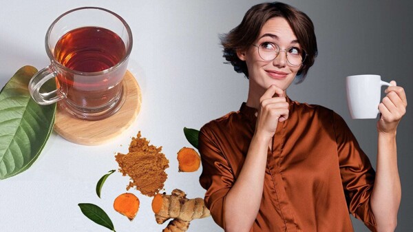 The Health Benefits of Guava Leaf and Turmeric Tea
