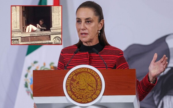 墨西哥总统确认国家宫窗户上的女性事件