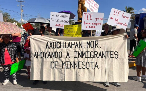 Axochiapan Residents Protest Migrant Detentions in the US