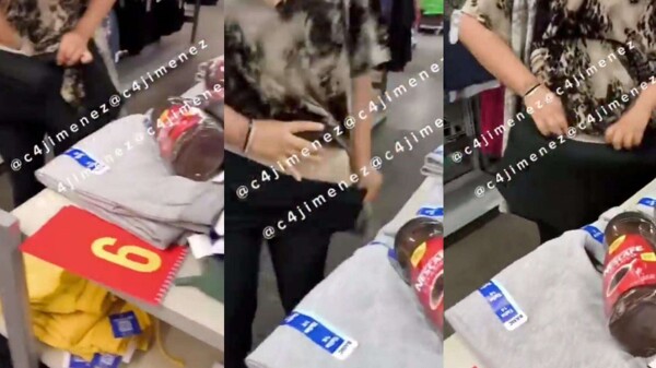 Попытка кражи в Bodega Aurrera в Куаутитлане