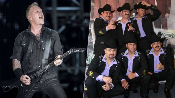 Metallica рокирует с 'La Chona' на стадионе GNP
