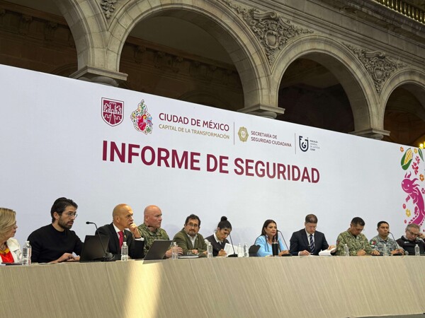 Crime in Mexico City reaches lowest level since 2022