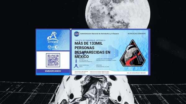 Colectivo mexicano envía al espacio nombres de personas desaparecidas en misión Artemis II