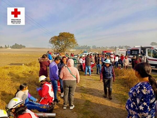 Bus Accident in Toluca Leaves Several Injured