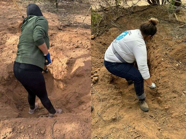 Обнаружения в тайных могилах в Эрмосильо