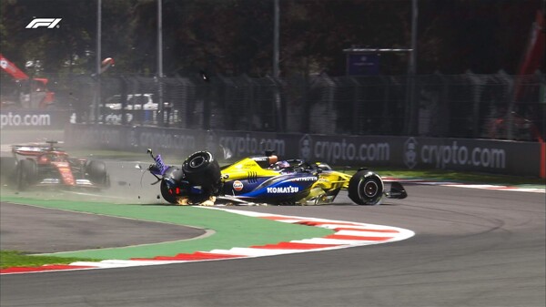 Colapinto Prepares for the Mexican Grand Prix