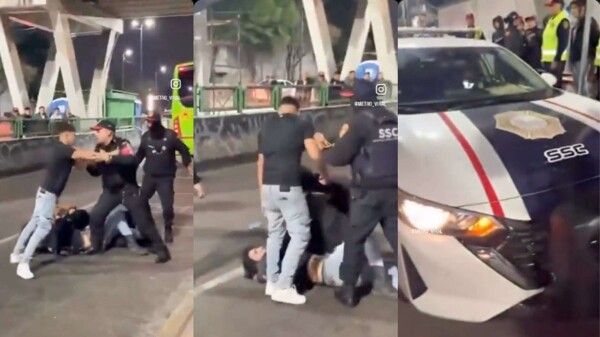Massive Brawl Erupts in Mexico City After Police Attempt to Arrest Young Man