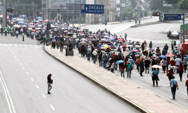 Merchant Protest in Mexico City | Ours Abroad News