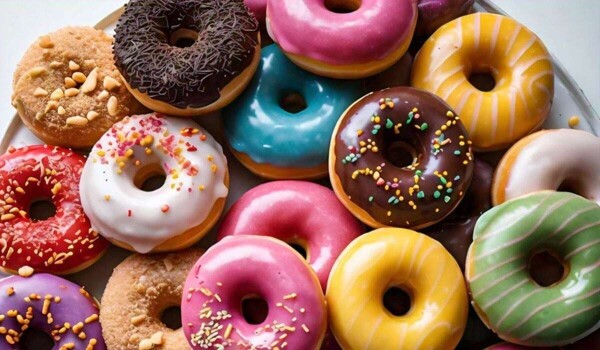 Win a dozen free donuts at Krispy Kreme