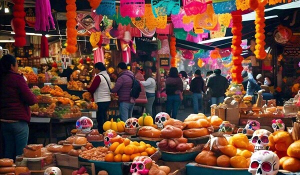 Vibrant Halloween and Day of the Dead Markets in Mexico City