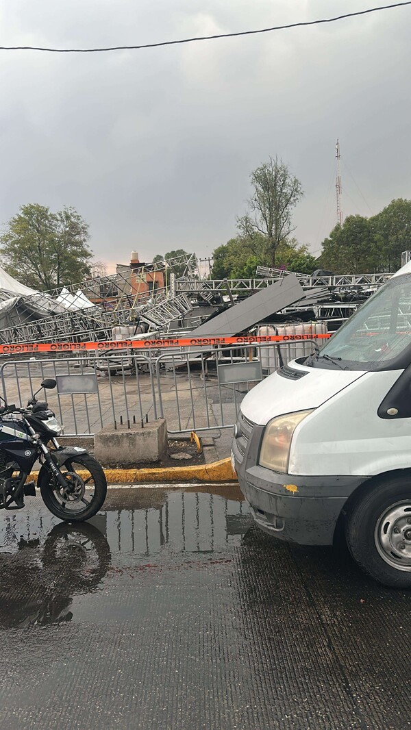 Scaffolding Collapse at Mother's Day Event