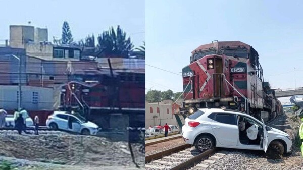 Serious Train-Car Accident in Ecatepec