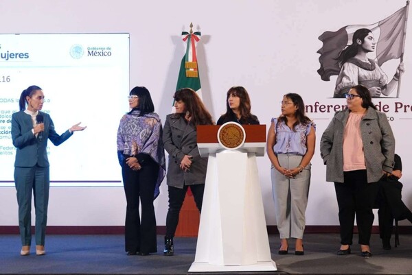 Клаудия Шейнбаум обещает инициативы по гендерному равенству