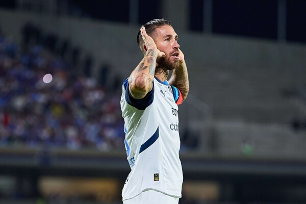 Sergio Ramos Celebrates in Style After Scoring