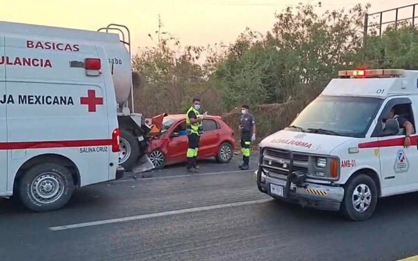 10 Dead in Oaxaca in Road Accidents and Beach Incidents in 72 Hours