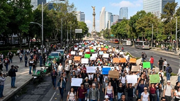 Jornada activa en CDMX: Marchas y protestas del 7 de abril