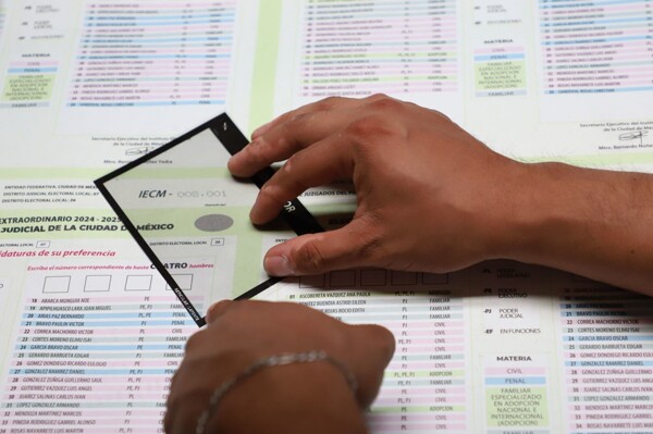 Electoral Engagement for Judicial Positions in Mexico