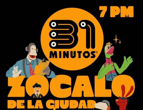 Free 31 Minutos Concert in Mexico City