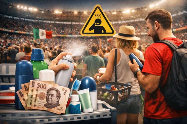 Aumento en ventas de productos de higiene en México por el Mundial