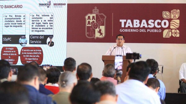 Resignation of the Secretary of Security of Tabasco
