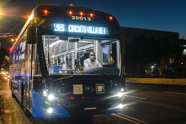 Mexico City Prepares New Trolleybus Line for 2026 World Cup