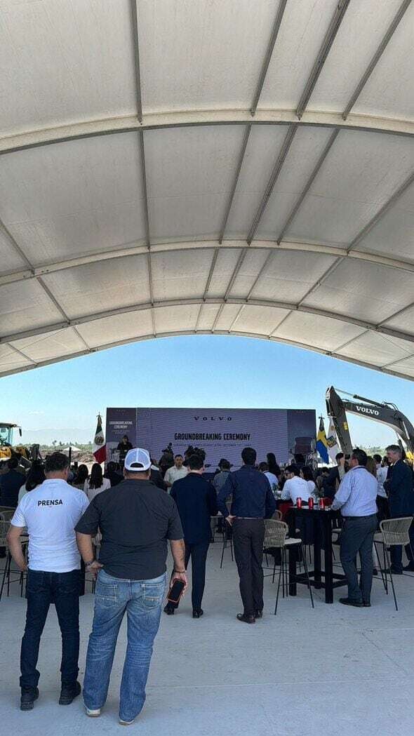 Открытие завода VOLVO Trucks в Новой Леоне