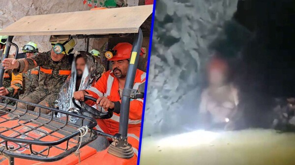 Третий шахтер найден на шахте Санта-Фе в Мексике после 100 часов под завалами