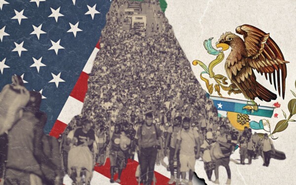 移民“创世纪2026”大篷车前往墨西哥城